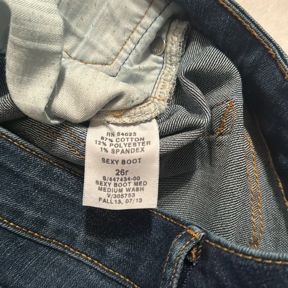 Women’s Gap Sexy Boot Cut jeans, size 26r - Picture 7 of 7